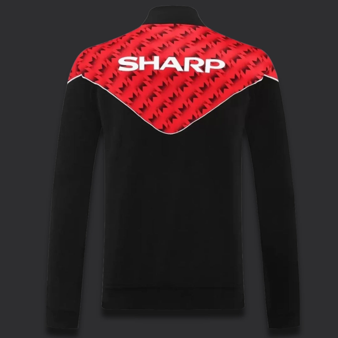 MNU Red-Black Retro Jacket