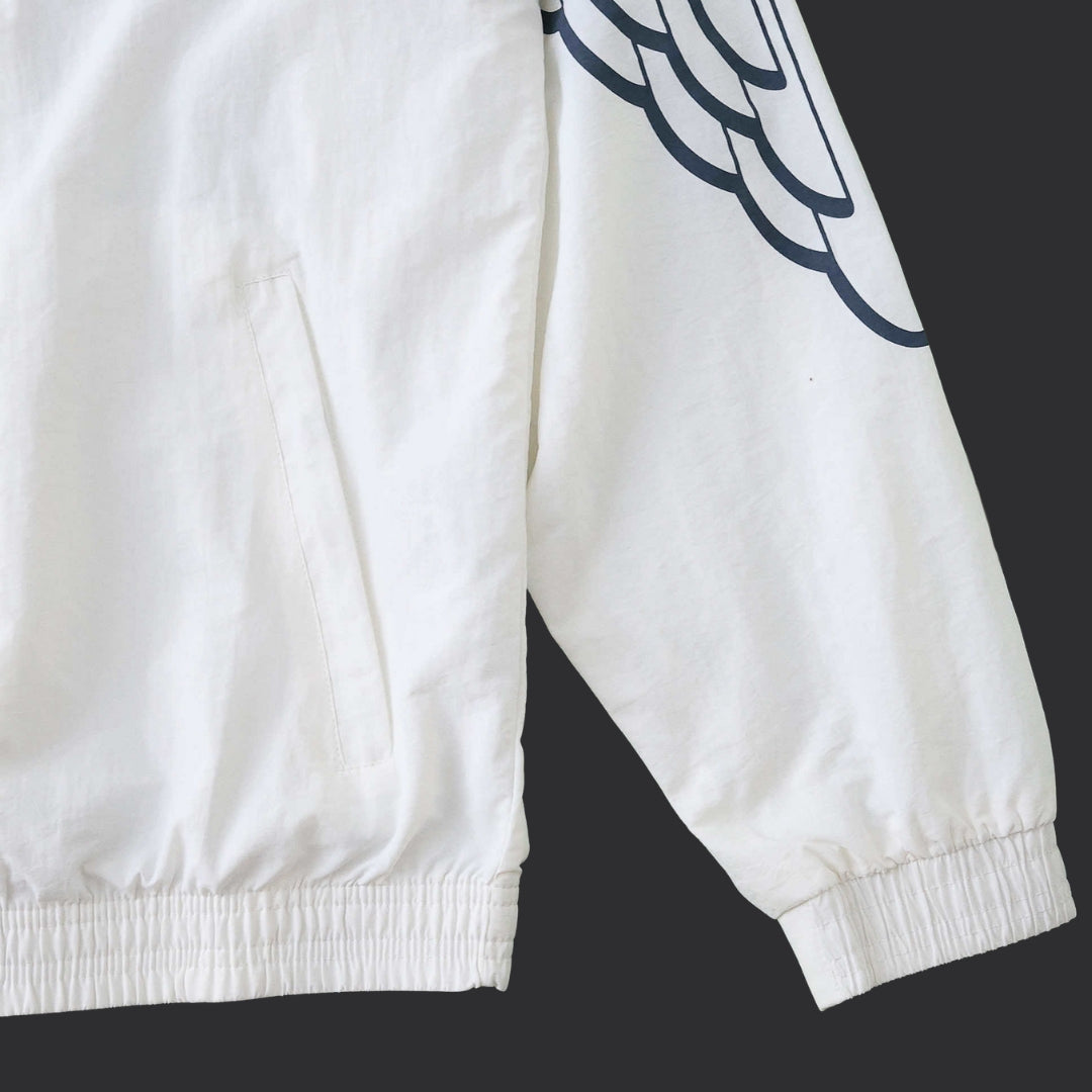 PSG x JOR White Windbreaker