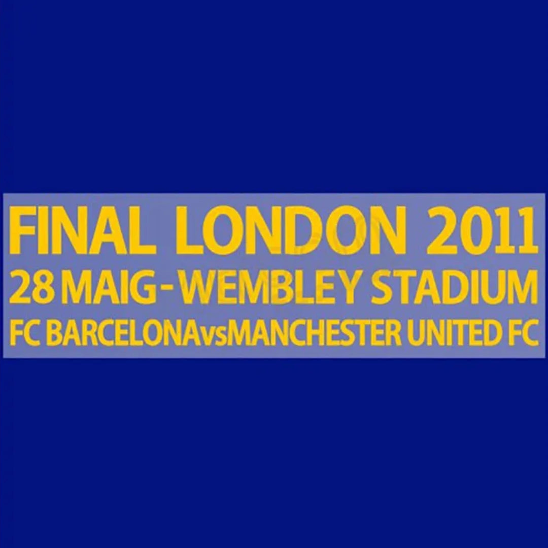 Barca Final Match Details - 2011