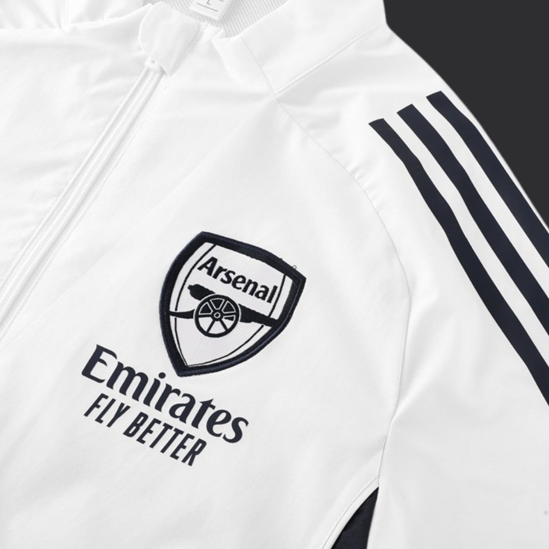 ARS White 25-26 Windbreaker