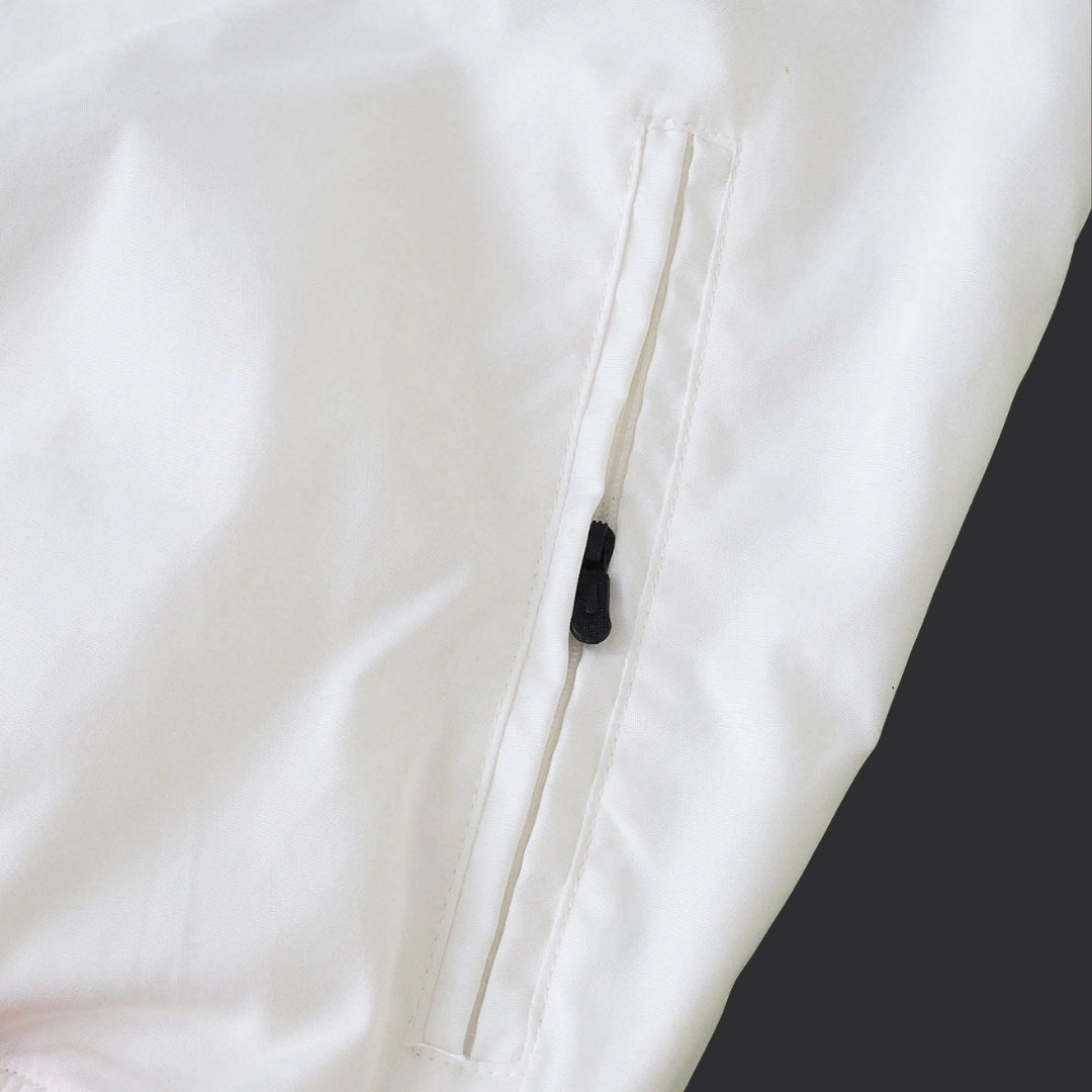 NET White 25-26 Windbreaker