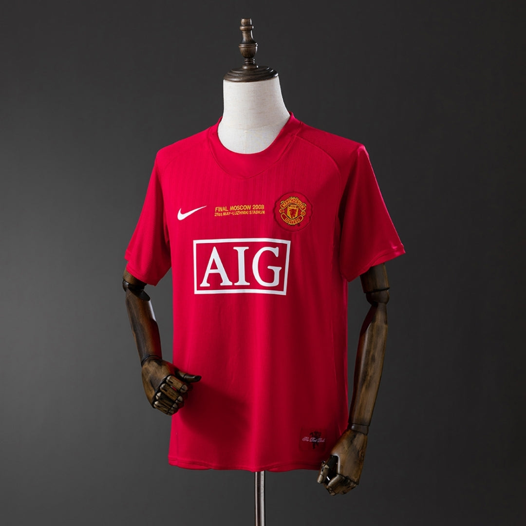Manchester United Home 2007-08 Retro